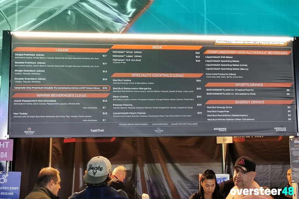 Las Vegas Grand Prix Food Prices Surprise Fans at $24 image 2tvkjb2nk2.png