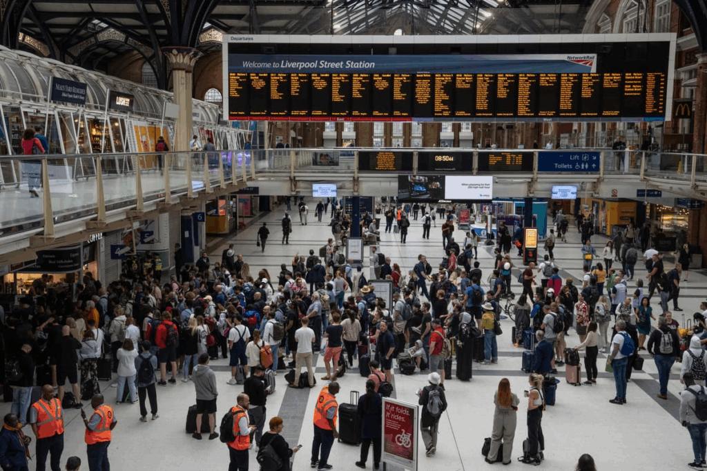London Train Disruption: Waterloo Station Delays Today image 9wbjhxk3g7.png