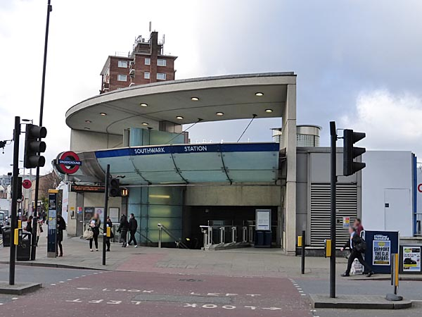 Southwark Tube Station: A Heritage Marvel of London Image HHSXQTSYWZ