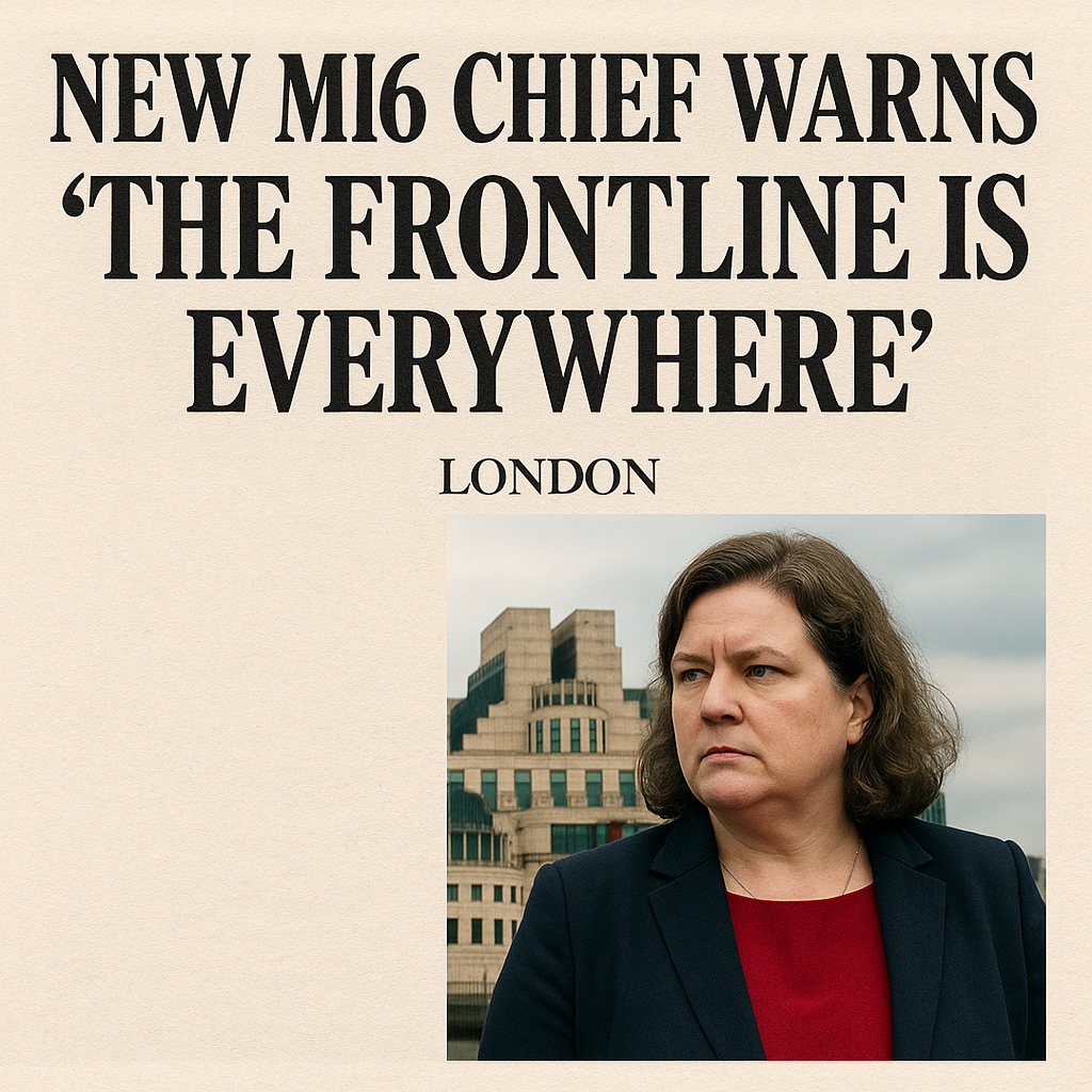 Security & Politics: MI6 Chief Warns “The Frontline Is Everywhere” — A New Era of Threats Facing the UK chatgpt image dec 15, 2025, 12 30 32 pm