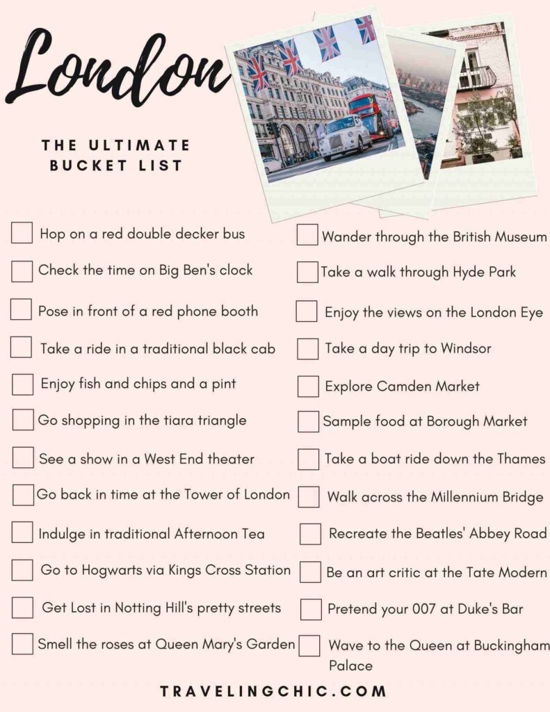 The Ultimate London Bucket List: 20 Must-See Attractions london bucket list.jpg
