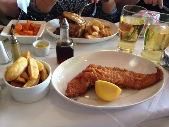 Fish and Chips at The Grapes: A Legendary London Experience image ef6edbb2 6701 4a62 968d 9dab5efef88c.webp