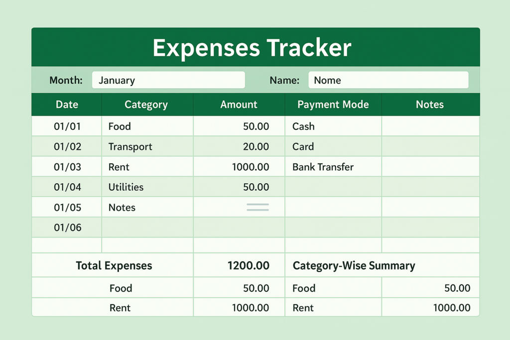 personal expenses tracking excel template feature image.png