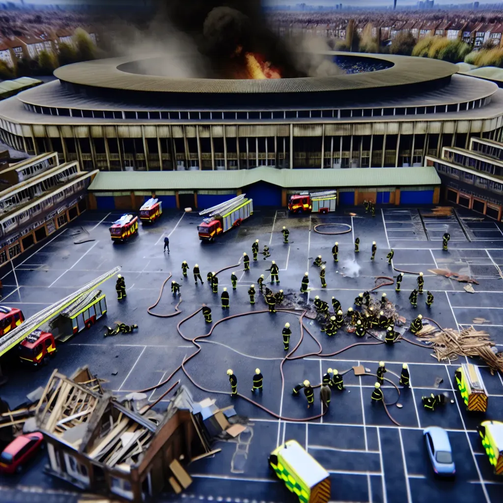 Croydon Sports Centre Fire: How a Blaze Engulfed a Derelict Building image 2e820c8a 9634 40ab 8941 a87edb390c88.webp
